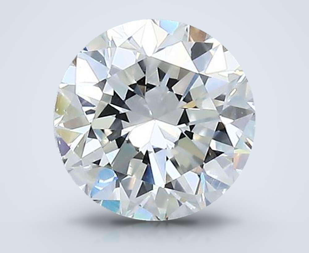 0.90 Carat Round Natural Diamond