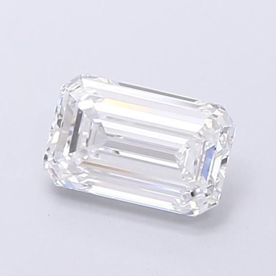 0.94ct D VVS2 Rare Carat Ideal Cut Emerald Lab Grown Diamond