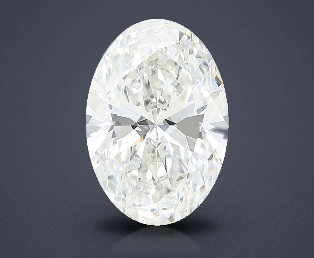 5.21 Carat Oval Lab Diamond