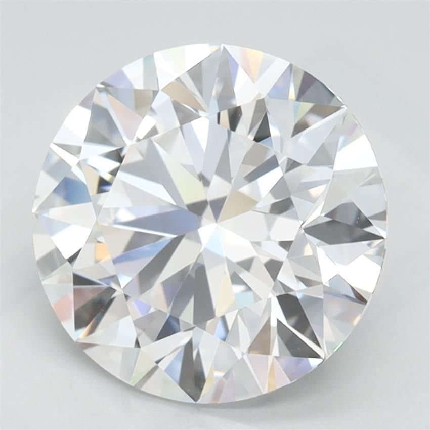 2.52ct D VVS1 Rare Carat Ideal Cut Round Lab Grown Diamond