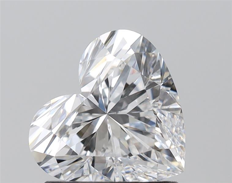 1.65ct D VVS2 Rare Carat Ideal Cut Heart Lab Grown Diamond