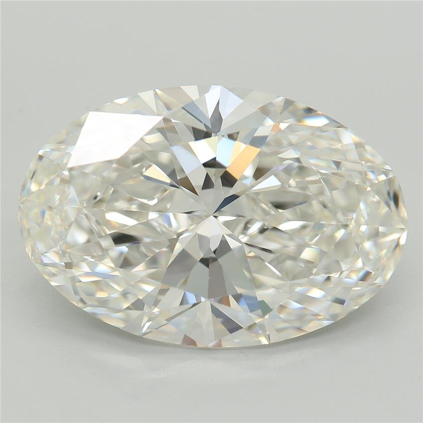 7.54 Carat Oval Lab Diamond