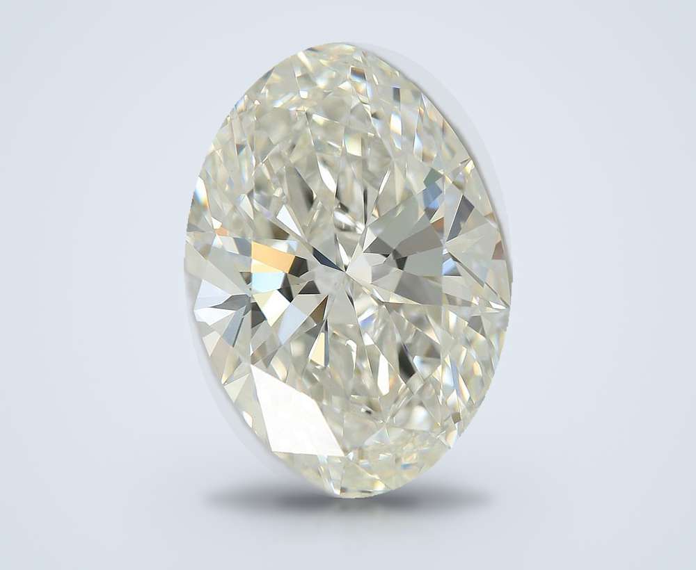 7.54 Carat Oval Lab Diamond