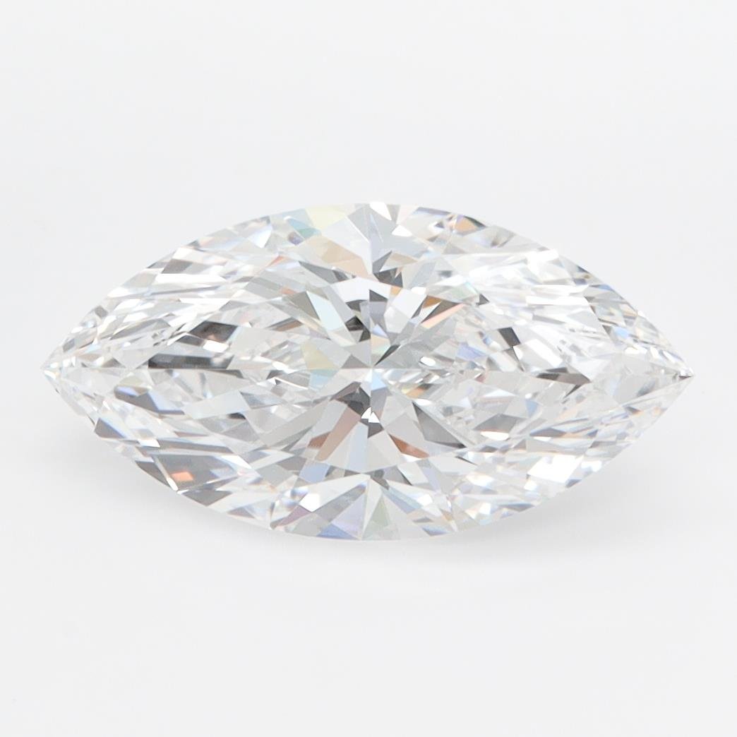 2.01ct D VVS1 Rare Carat Ideal Cut Marquise Lab Grown Diamond