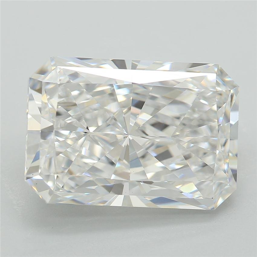 4.32ct E VS1 Rare Carat Ideal Cut Radiant Lab Grown Diamond