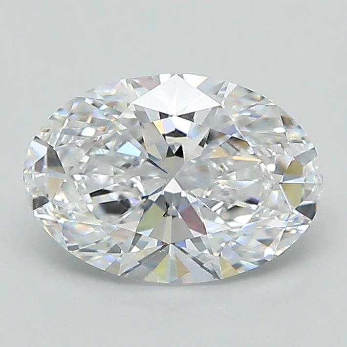 1.22ct D VS1 Rare Carat Ideal Cut Oval Lab Grown Diamond