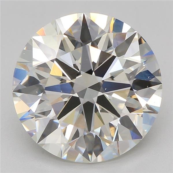 3.11ct I VS1 Rare Carat Ideal Cut Round Lab Grown Diamond