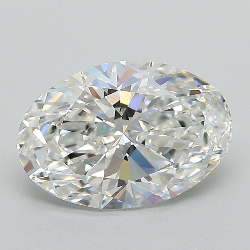 2.09ct E VS1 Rare Carat Ideal Cut Oval Lab Grown Diamond