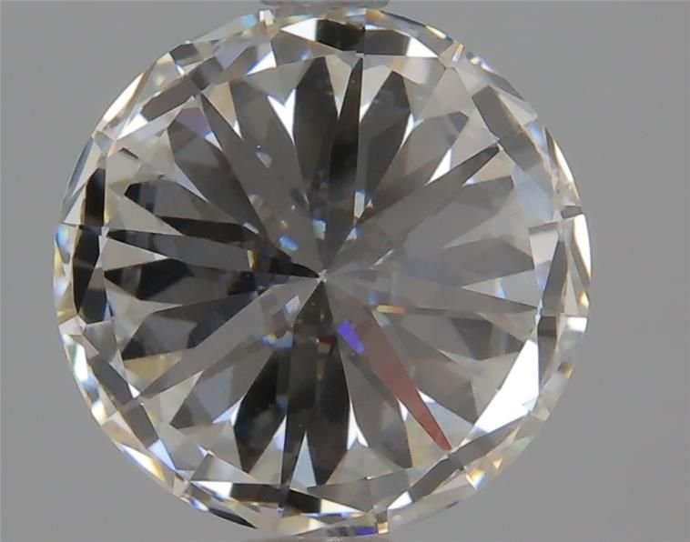 2.91ct G SI1 Rare Carat Ideal Cut Round Lab Grown Diamond