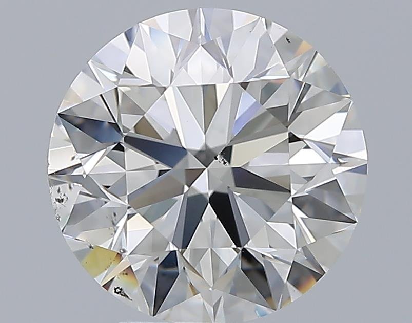 3.51ct F SI1 Excellent Cut Round Diamond