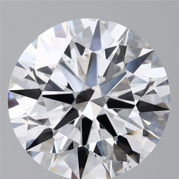 2.59ct E SI1 Rare Carat Ideal Cut Round Lab Grown Diamond