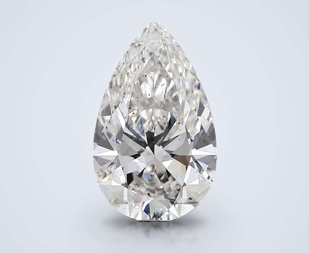 1.64 Carat Pear Lab Diamond