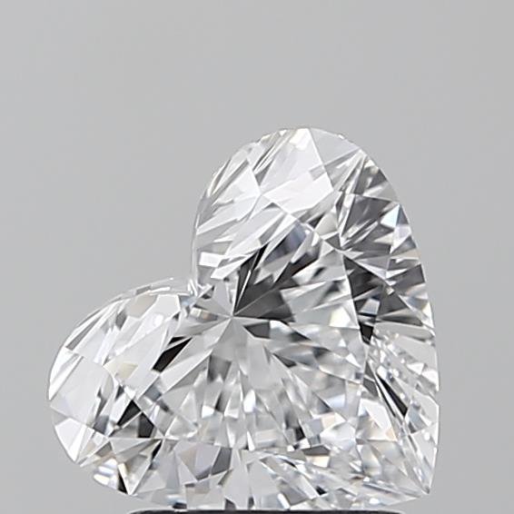 1.56ct D VVS2 Rare Carat Ideal Cut Heart Lab Grown Diamond