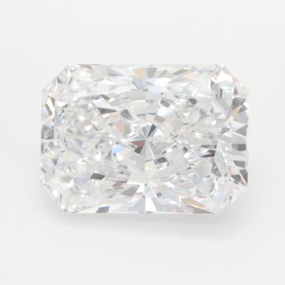 2.54ct D VVS1 Rare Carat Ideal Cut Radiant Lab Grown Diamond