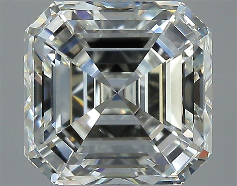 2.70ct I VS2 Rare Carat Ideal Cut Asscher Diamond