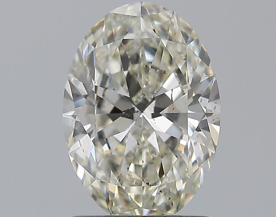 1.21ct K SI2 Rare Carat Ideal Cut Oval Diamond