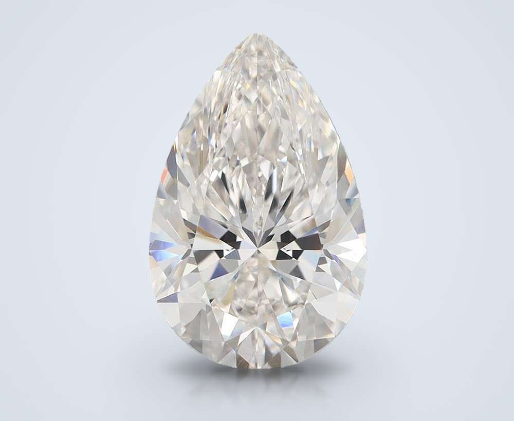7.80 Carat Pear Lab Diamond