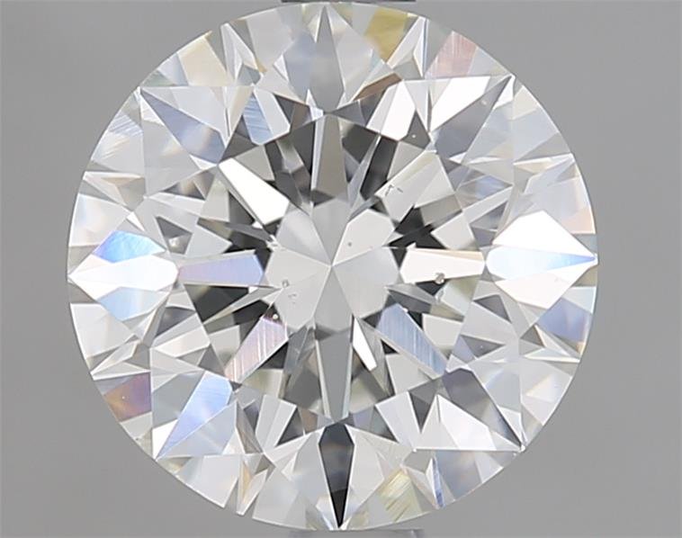 2.01ct E SI1 Rare Carat Ideal Cut Round Diamond