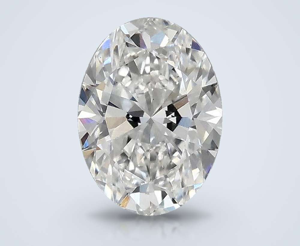 1.00 Carat Oval Lab Diamond