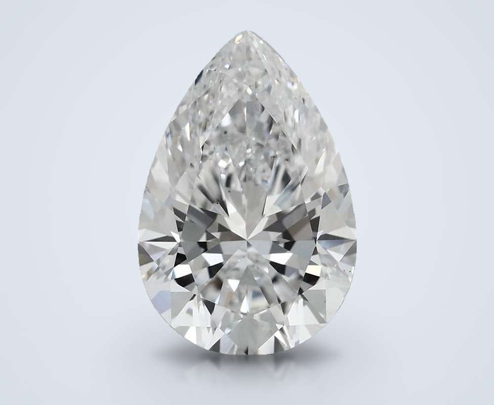 4.23 Carat Pear Lab Diamond