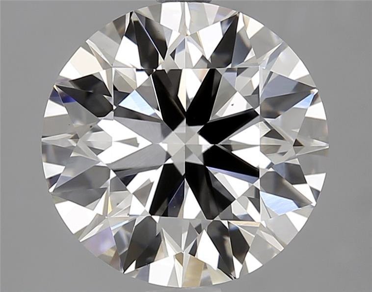 3.56ct H VS1 Rare Carat Ideal Cut Round Lab Grown Diamond