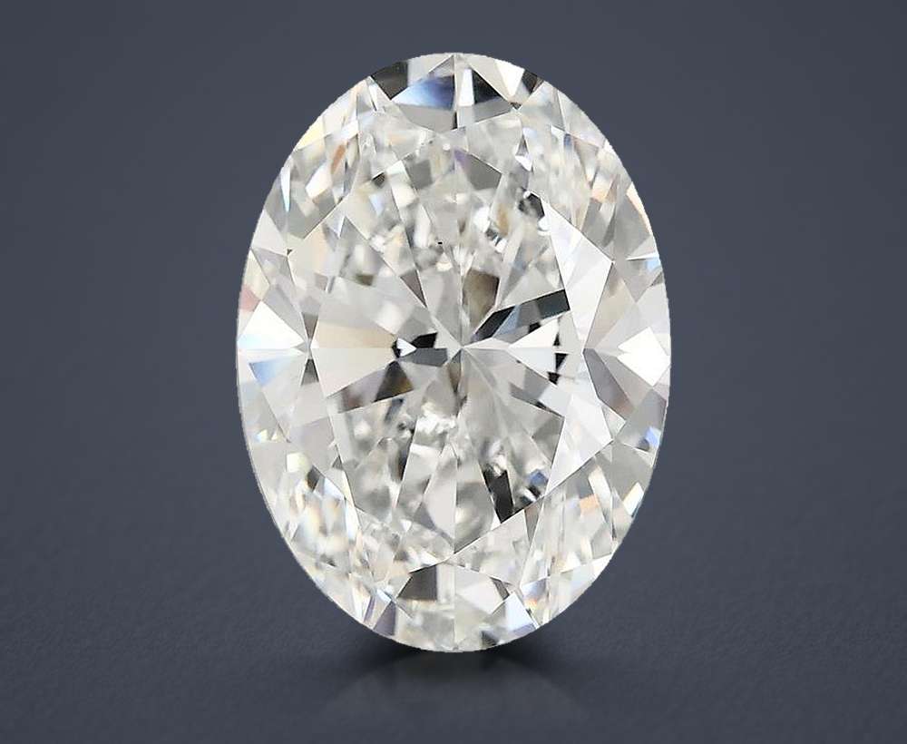 4.86 Carat Oval Lab Diamond