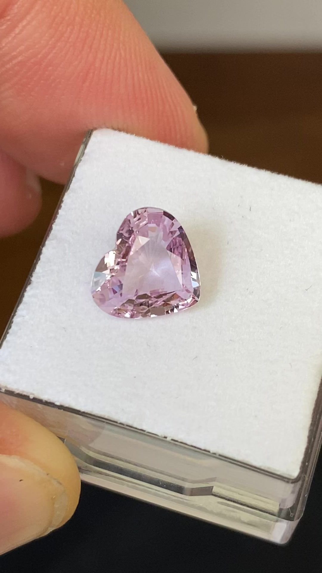 2.36 Carat Pink Heart Sapphire