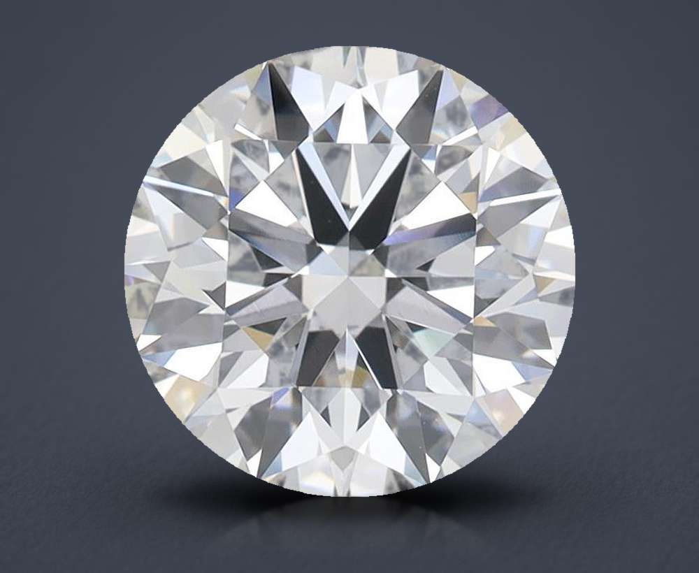 3.41 Carat Round Lab Diamond