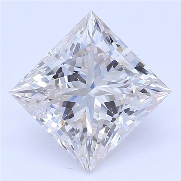 0.87ct I VVS1 Rare Carat Ideal Cut Princess Lab Grown Diamond