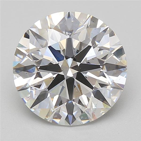 5.03ct E SI1 Rare Carat Ideal Cut Round Lab Grown Diamond