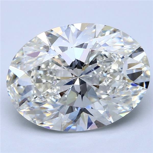 9.19ct G VS1 Rare Carat Ideal Cut Oval Lab Grown Diamond