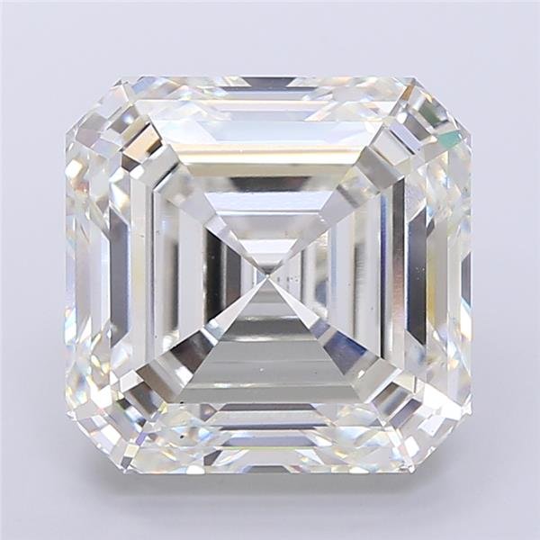 24.72ct H VS2 Excellent Cut Asscher Lab Grown Diamond