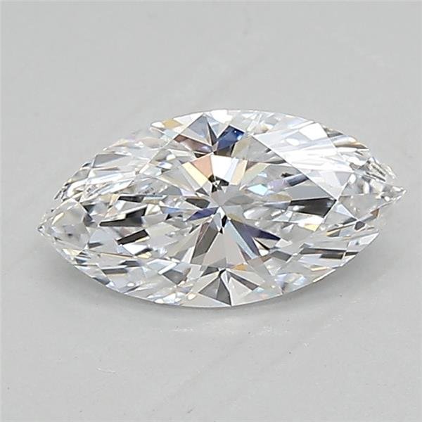 0.69ct D VS2 Rare Carat Ideal Cut Marquise Lab Grown Diamond