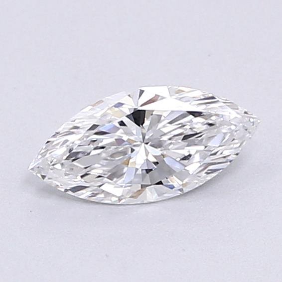 0.45ct D VVS1 Very Good Cut Marquise Lab Grown Diamond