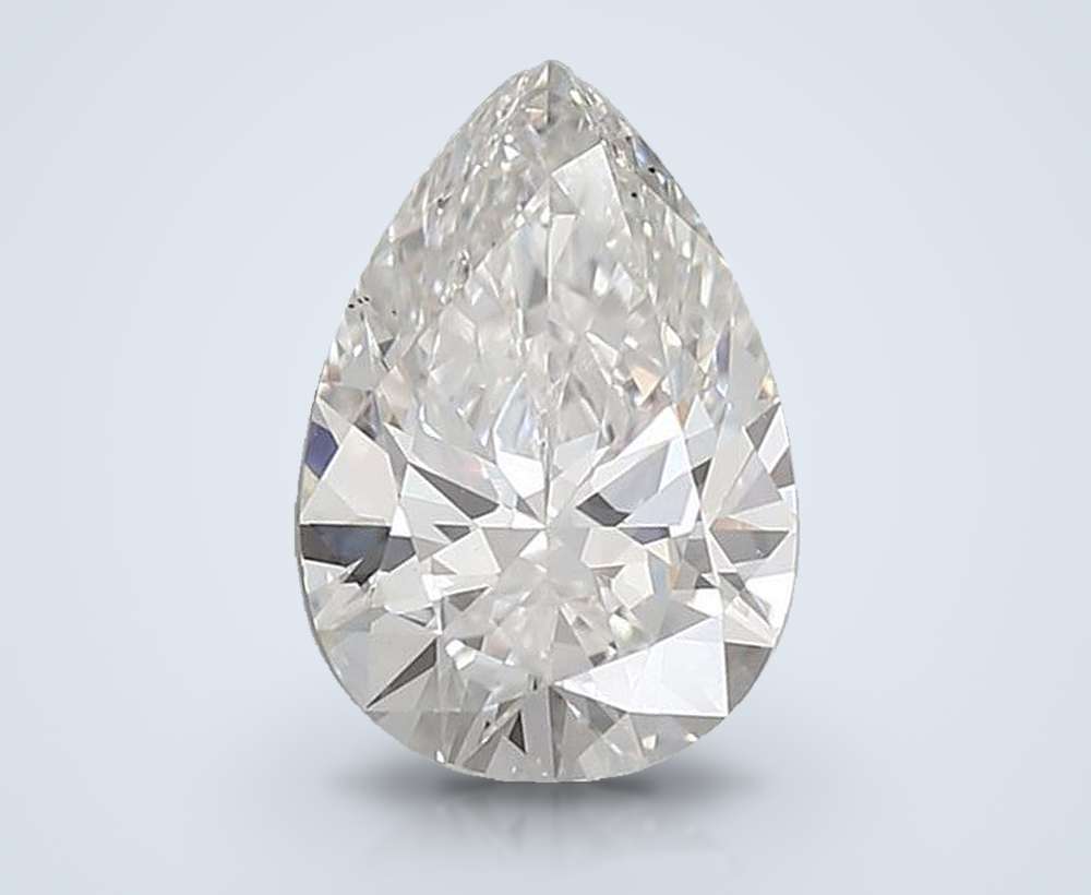 2.07 Carat Pear Lab Diamond