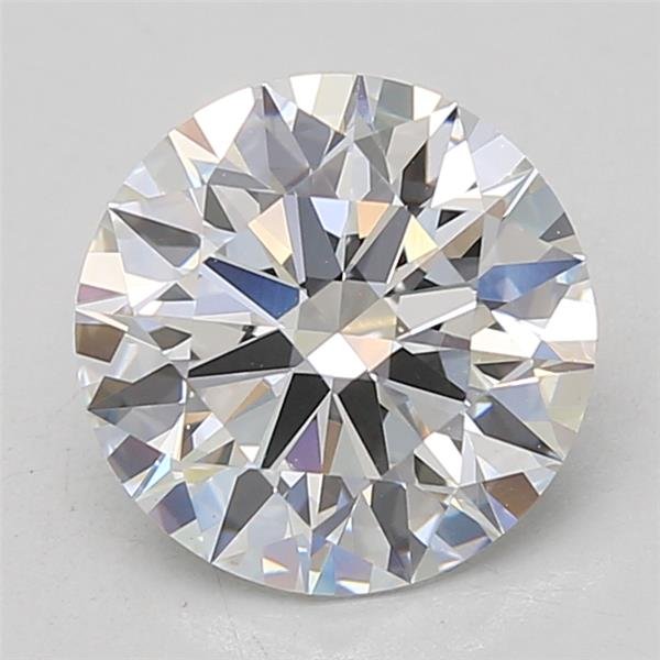 3.06ct E VS1 Rare Carat Ideal Cut Round Lab Grown Diamond