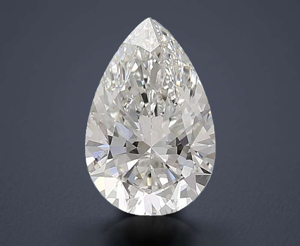 1.60 Carat Pear Lab Diamond