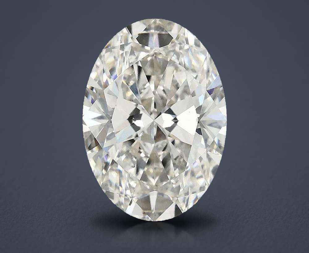 4.10 Carat Oval Lab Diamond