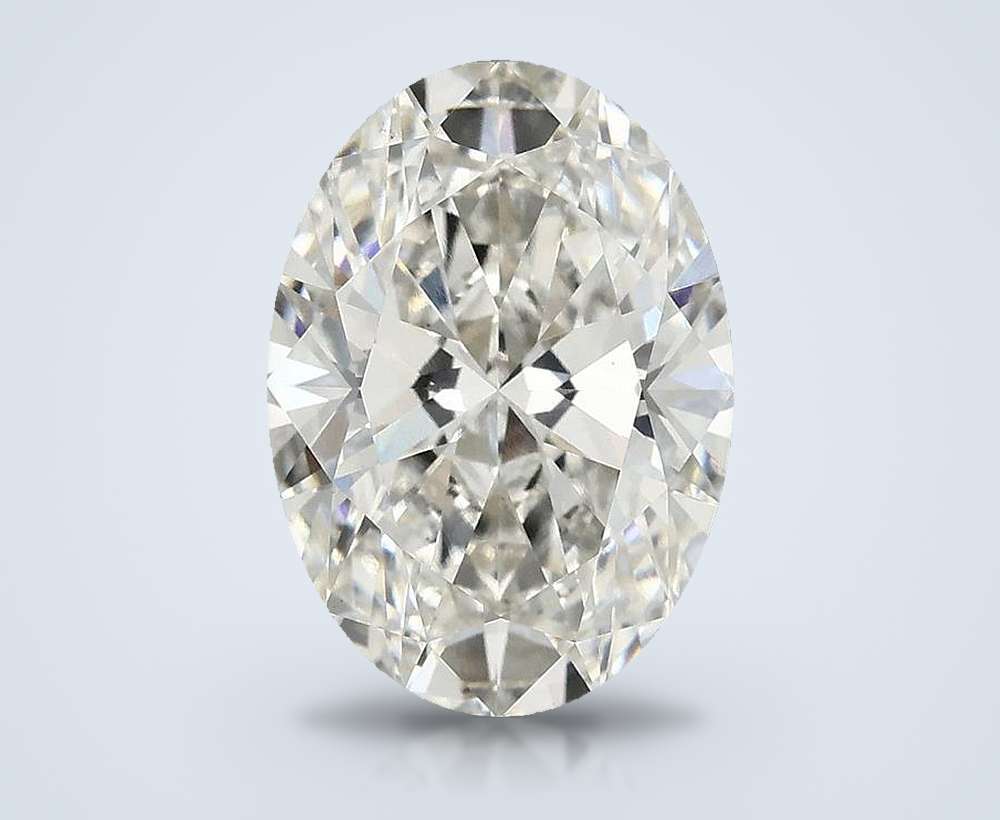 4.10 Carat Oval Lab Diamond