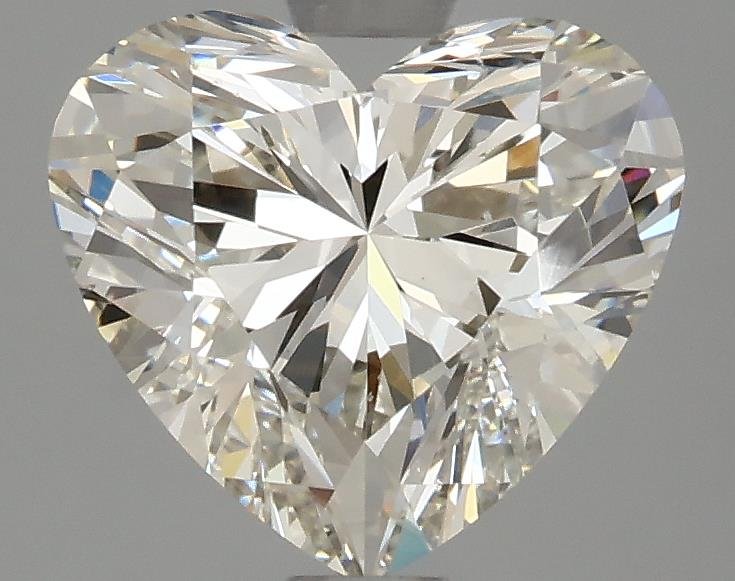 1.54ct H VS1 Rare Carat Ideal Cut Heart Lab Grown Diamond