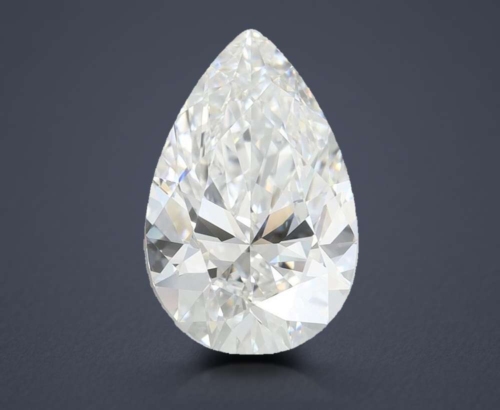 2.64 Carat Pear Lab Diamond