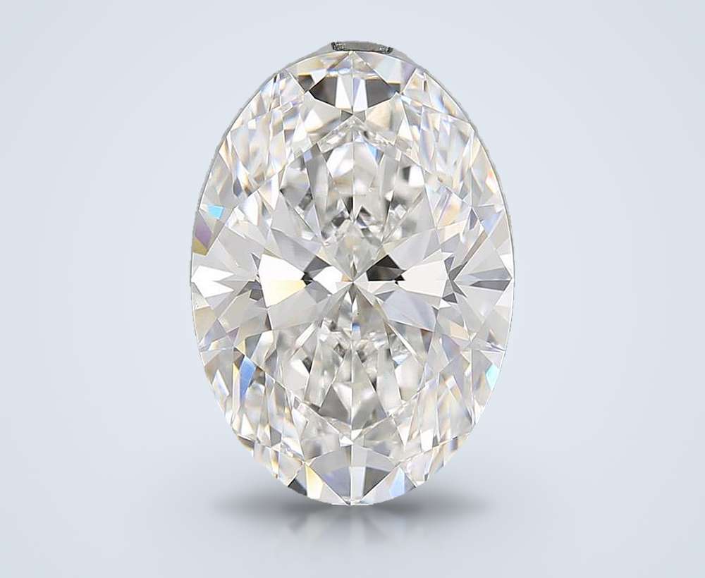 8.10 Carat Oval Lab Diamond