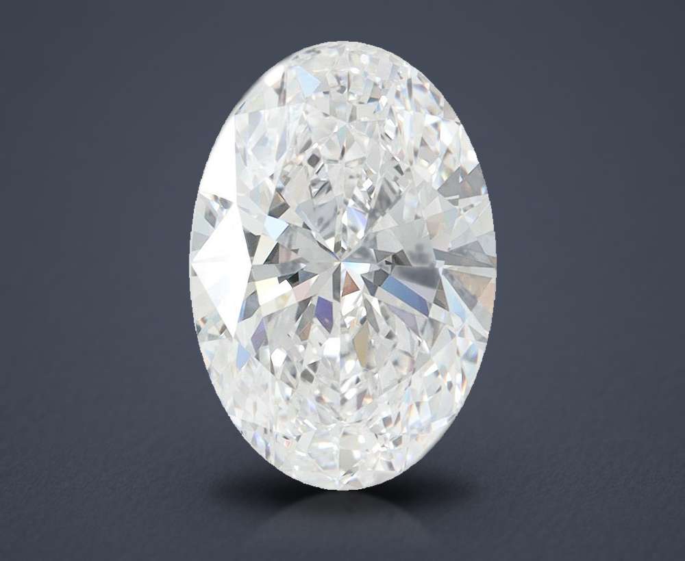 3.00 Carat Oval Lab Diamond