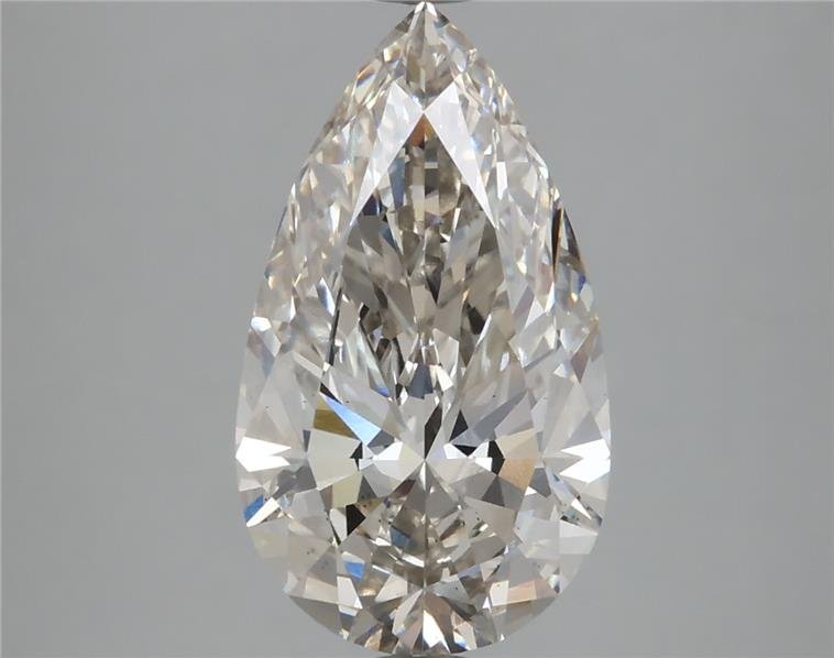 3.06ct I VS2 Rare Carat Ideal Cut Pear Lab Grown Diamond