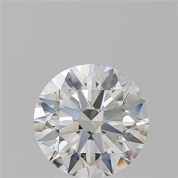 3.23ct H IF Rare Carat Ideal Cut Round Diamond