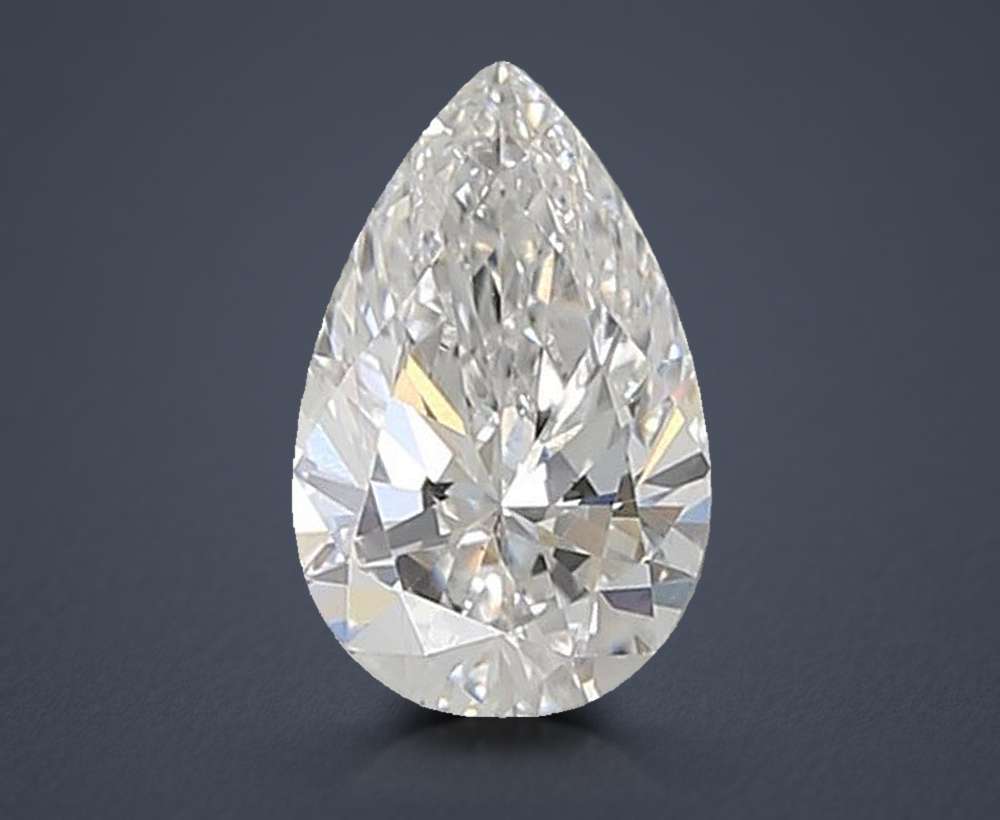 0.81 Carat Pear Lab Diamond