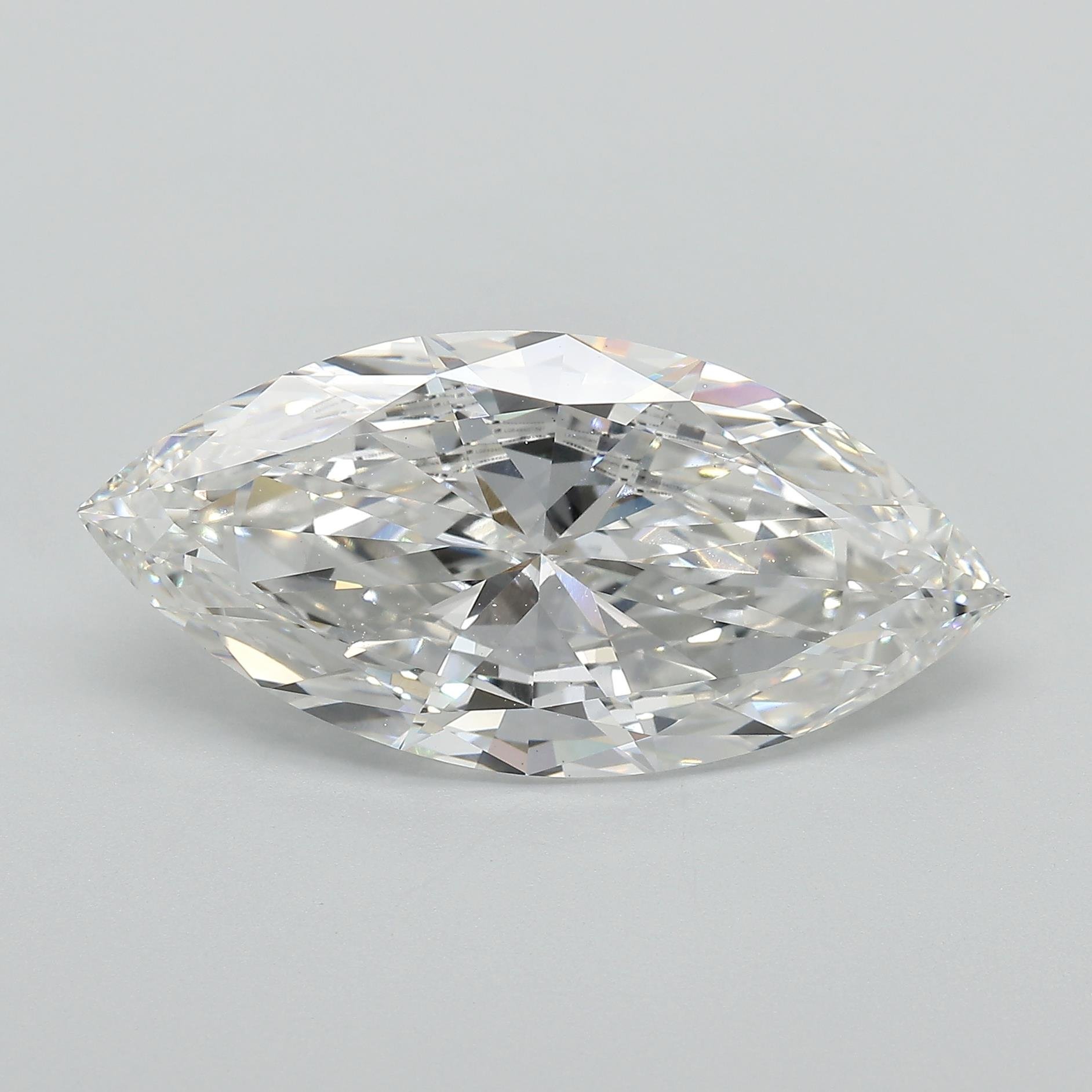 7.36ct F VS1 Very Good Cut Marquise Lab Grown Diamond