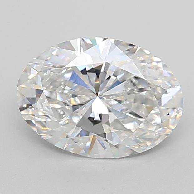 1.56ct D VVS2 Rare Carat Ideal Cut Oval Lab Grown Diamond
