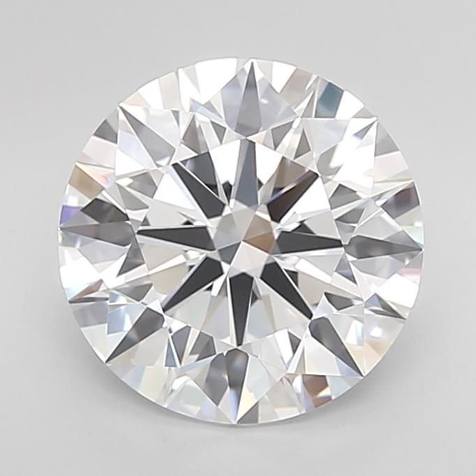 4.61ct D IF Rare Carat Ideal Cut Round Lab Grown Diamond