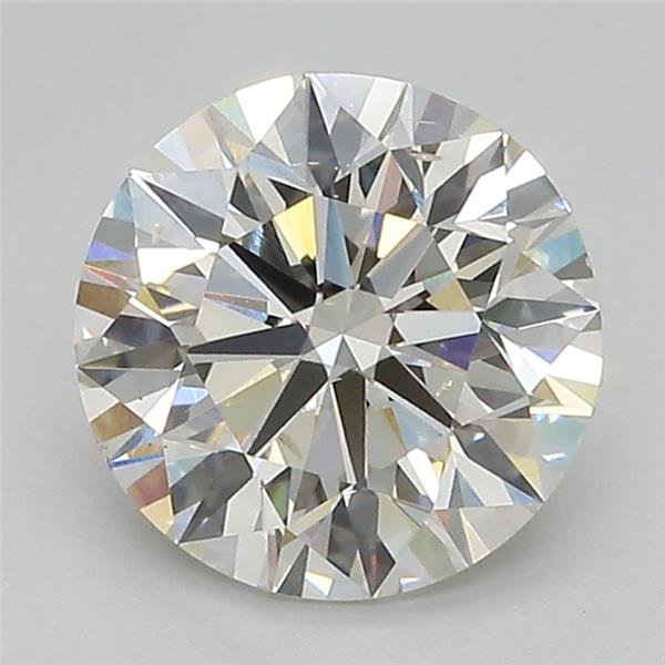 2.46ct I VS2 Excellent Cut Round Lab Grown Diamond